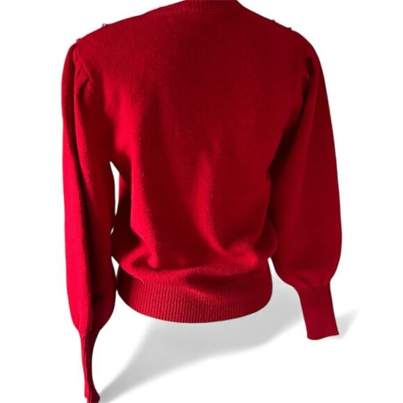 NWT Nanette Lepore Red Riding Hood Sweater | Size Small - Picture 4 of 11